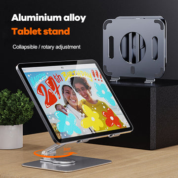 Mangebot™ 360° Turntable Multi-Angle Tablet/Notebook Stand