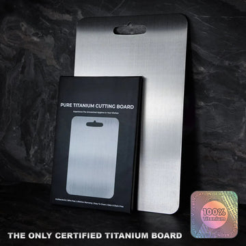 100% Pure Titanium Cutting Board™